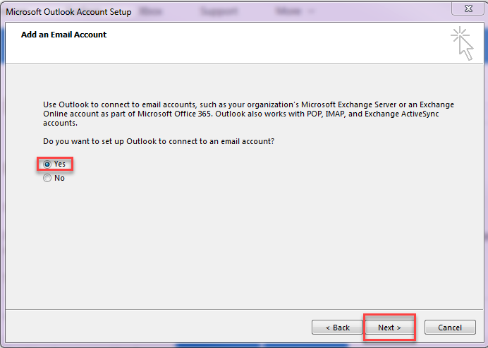 Add an email account to Outlook - Microsoft Support