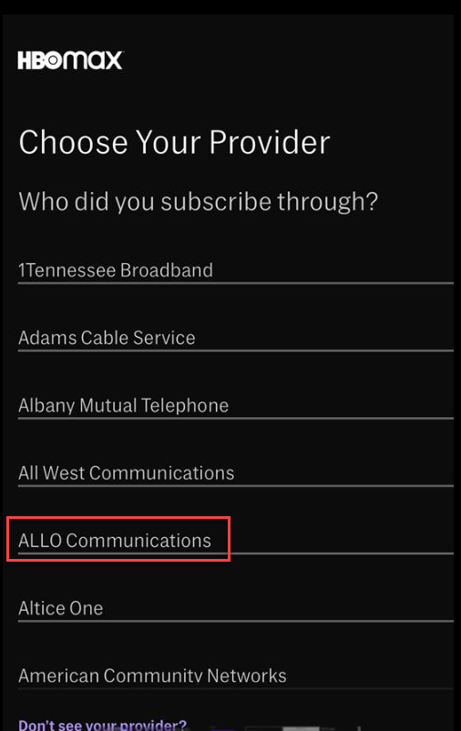How Do I Stream HBO MAX Through the App? - ALLO Support - How Do I Stream Hbo Max To My Tv